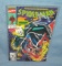 Vintage Spiderman and the Ghost Rider comic book