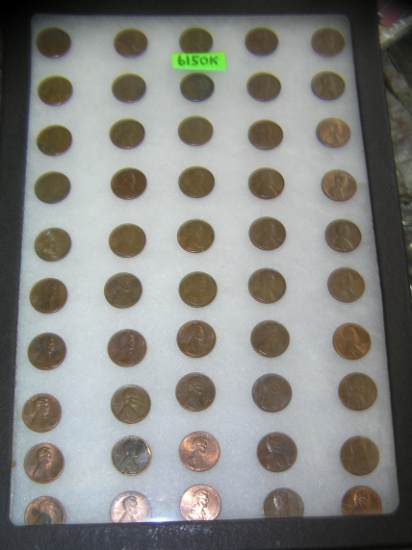 Original US Abraham Lincoln copper pennies