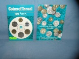 Coins of Isreal vintage coin set