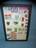 Vntage US and foreign postage stamps and envelopes