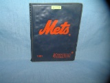 NY Mets baseball card collection in collector's book