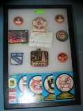 Group of vintage sports collectibles