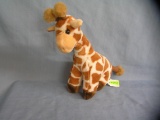 Vintage giraffe plush toy