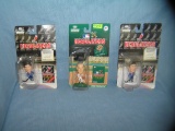 Group of vintage baseball and Hockey sports figures