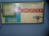 Monopoly by Parker Brothers 1961