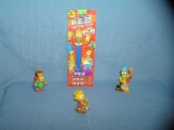 Simpsons PEZ collectible candy containers