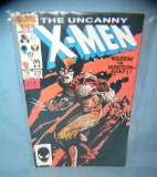 Xmen comic book featuring Wolverine VS Sabertooth