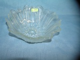 Vintage glass serving bowls