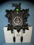 Hard plastic coo coo clock art wall decoration