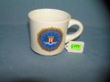 Vintage FBI agents coffee mug
