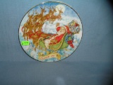 Special Christmas delivery Christmas collector plate