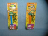 Pair of vintage Teenage Mutant Ninja Turtles PEZ candy containers