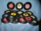 Collection of vintage 45 RPM records