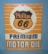 Phillip's 66 Premium Motor Oil retro style sign