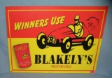 Blakeley's motor Oil retro style avertising sign