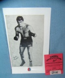 Early Gulio Rinaldi wrestling penny arcade sports card