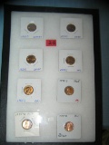 Collection of high grade Lincoln pennies