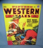 Western Tales retro style advertising sign