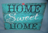 HOME SWEET HOME retro style advertising sign