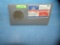 John Adams coin and stamp cover set