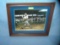 Early style framed baseball print