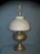 Antique oil lamp