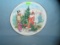 Bringing home Christmas collector plate