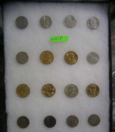 Group of American coins includes Sacagawea and more