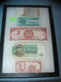 Group of vintage world currency