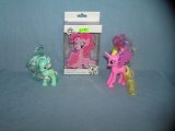 Group of My Little Pony toys