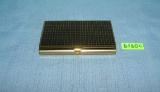 Quality brass business card holder