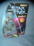 Vintage Star Trek mini figures play set mint on card