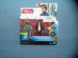 Star Wars Han Solo and Boba Fett action figure play set