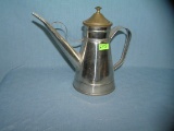 Antique metal miniture pitcher