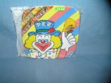 Vintage PEZ Clown limited edition serving dish