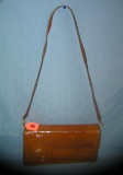 High quality vintage alligator hand bag