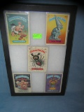 Group of early Garbage Pail kids collectors cards