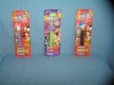 Group of vintage Disney PEZ collectible candy containers