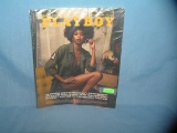 Playboy magazine featuring 1968 throwback cover