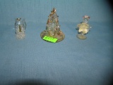 Group of miniature glass pieces