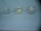 Group of 3 vintage Pyrex oven to table pieces