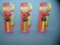 Group of vintage CARS (the movie) PEZ
