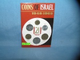 Coins of Isreal vintage coin set