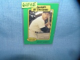 Mickey Mantle retro style baseball card