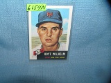 Hoyt Wilhem NY Giants retro style baseball card