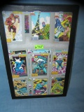 Collection of vintage Super Hero collector cards