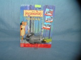 Vintage Disney Pocohontas toy mint on card