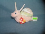 Vintage Swirley the snail Beanie Baby toy