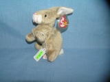 Vintage Nibley the rabbit Beanie Baby toy