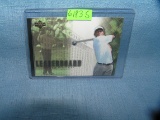 Vintage Tiger Woods golf card